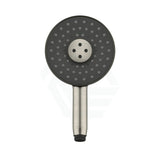 Kohler Statement Round Brushed Nickel 3 Functions Handheld Shower Head Only Showers