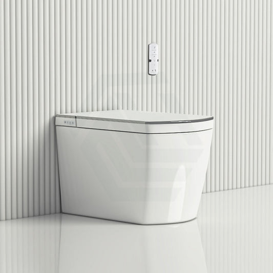 Lafeme Glance Smart Toilet Rimless Inbuild Tank Abs Pan S Trap Set - Out 150Mm Suites