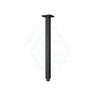 Linkware 300/450Mm Square Matt Black Ceiling Shower Arm With Flange Brass Arms