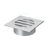 Linkware 63Mm Square Floor Grate Waste 50Mm Outlet Wastes