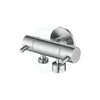 Linkware Brass Stainless Steel Dual Control Toilet Bidet Diverter Mini Cistern Cock