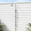 Linkware Elle Outdoor 316 Chrome Twin Shower On Rail Showers