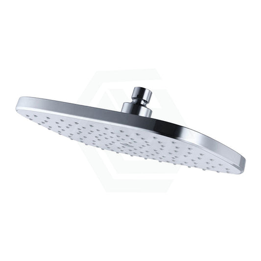 Linkware Soft-Square Self Cleaning Shower Head Chrome White Multi-Colour Heads