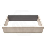 Lukka Camden Modern 600mm Narrow Freestanding Vanity E0 MDF Wood Grain PVC Film Cabinet Variant Colour Available