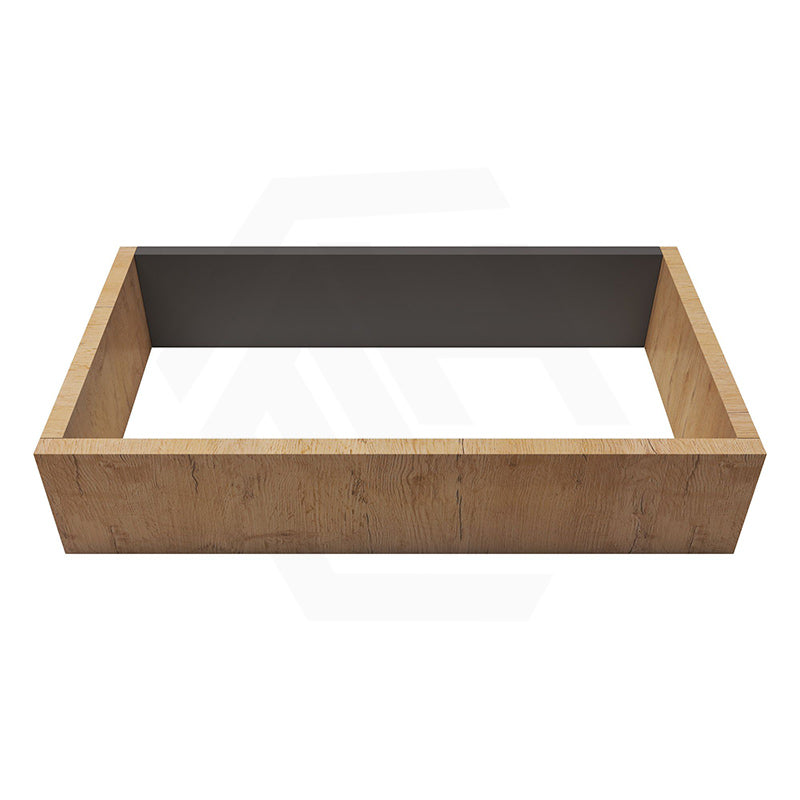 Lukka Camden Modern 600mm Narrow Freestanding Vanity E0 MDF Wood Grain PVC Film Cabinet Variant Colour Available