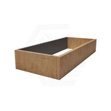 Lukka Camden Modern 750mm Narrow Freestanding Vanity E0 MDF Wood Grain PVC Film Cabinet with Left/Right Hand Drawers In Various Colours