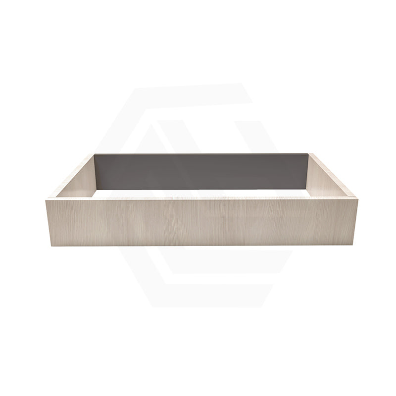 Lukka Camden Modern 750mm Freestanding Vanity E0 MDF Wood Grain PVC Film Cabinet with Left/Right Hand Drawers In Various Colours