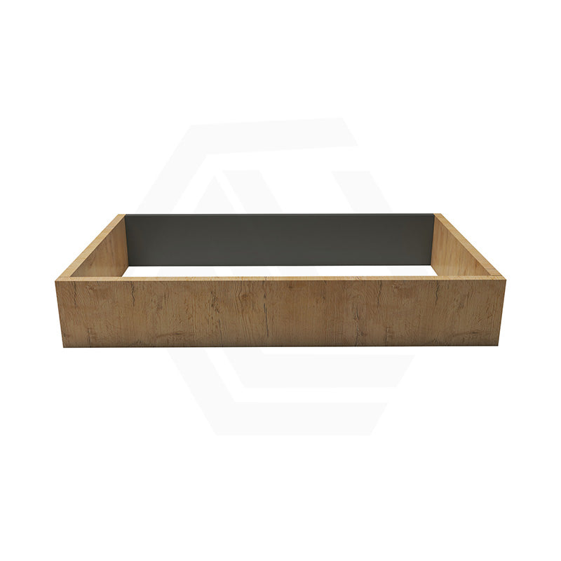Lukka Camden Modern 750mm Freestanding Vanity E0 MDF Wood Grain PVC Film Cabinet with Left/Right Hand Drawers In Various Colours