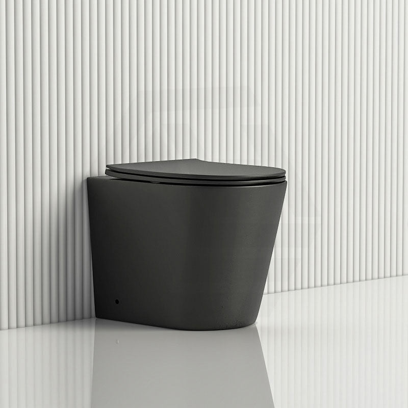 Lukka Acadia Tornado Rimless Wall Faced Toilet Pan Only 545x360x410mm - Various Colours