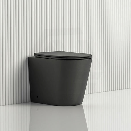 Lukka Acadia 545x360x410mm Tornado Rimless Wall Faced Toilet Pan Colours Available