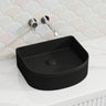 Lukka Arco Flueted Fine Ceramic Above Counter Basin 400x350x130mm - Variant Colour
