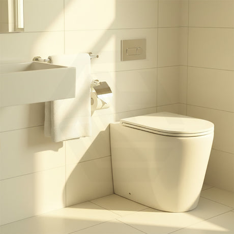 Lukka Agena Rimless Wall Faced Toilet Pan Self-Clean Glaze 540x365x400mm - Gloss White