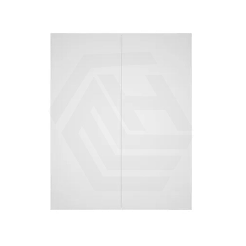 600mm Lukka Alpha Rectangle PVC Board Wall Hung Shaving Cabinet Gloss White