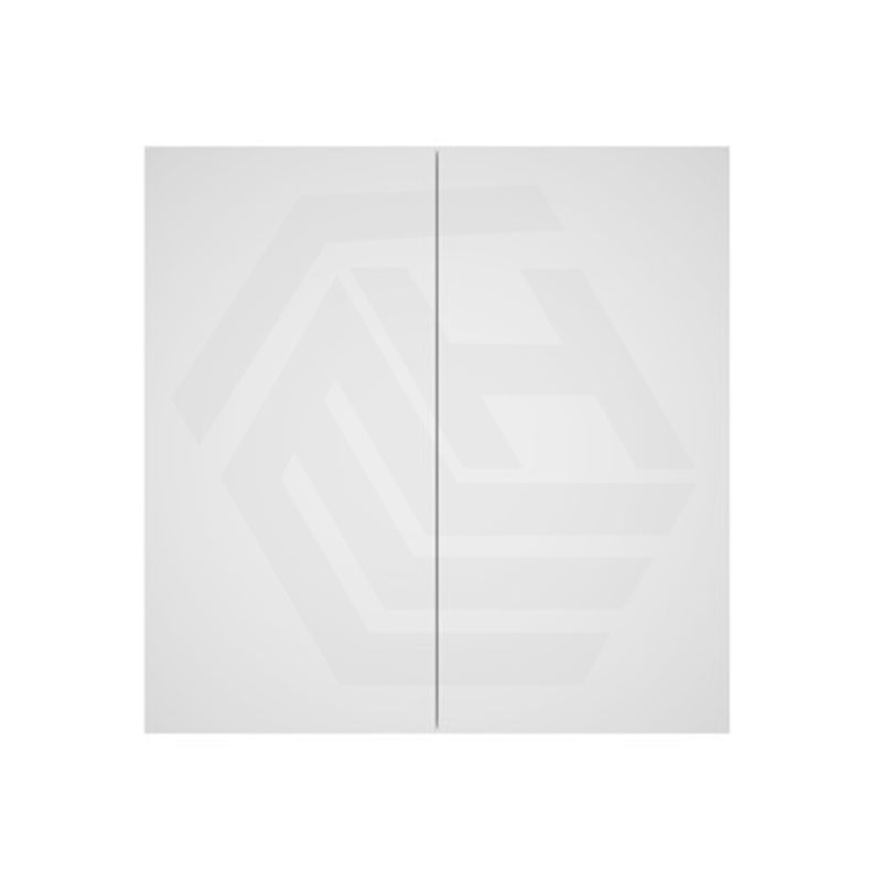 750mm Lukka Alpha Rectangle PVC Board Wall Hung Shaving Cabinet Gloss White