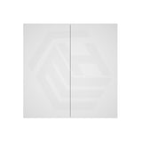 750mm Lukka Alpha Rectangle PVC Board Wall Hung Shaving Cabinet Gloss White