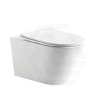 Lukka Agena 520x360x350mm Tornado Rimless Flush Wall Hung Toilet Pan In Various Colours