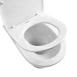 Lukka Agena 520x360x350mm Tornado Rimless Flush Wall Hung Toilet Pan In Various Colours