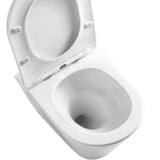Lukka Agena 520x360x350mm Tornado Rimless Flush Wall Hung Toilet Pan In Various Colours