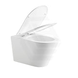 Lukka Agena 520x360x350mm Tornado Rimless Flush Wall Hung Toilet Pan In Various Colours
