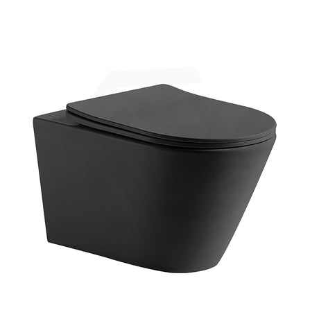 Lukka Agena 520x360x350mm Tornado Rimless Flush Wall Hung Toilet Pan In Various Colours