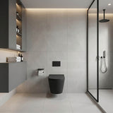 Lukka Agena Tornado Rimless Flush Wall Hung Toilet Pan Only 520x360x350mm - Various Colours