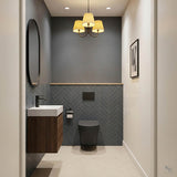 Lukka Agena Tornado Rimless Flush Wall Hung Toilet Pan Only 520x360x350mm - Various Colours