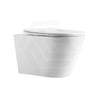 Lukka Agena 520x360x350mm Tornado Rimless Flush Wall Hung Toilet Pan In Various Colours