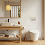 Lukka Agena Tornado Rimless Flush Wall Hung Toilet Pan Only 520x360x350mm - Various Colours
