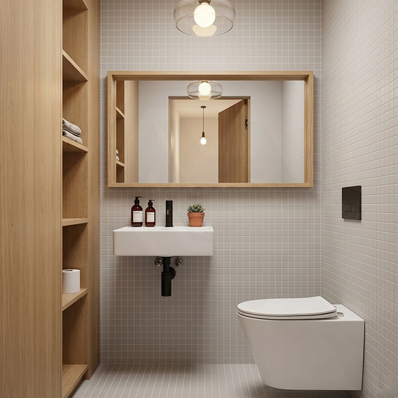 Lukka Agena Tornado Rimless Flush Wall Hung Toilet Pan Only 520x360x350mm - Various Colours