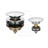 Lukka 40mm Bathtub Pop-Up Waste With/Without Overflow Variant Colour Available