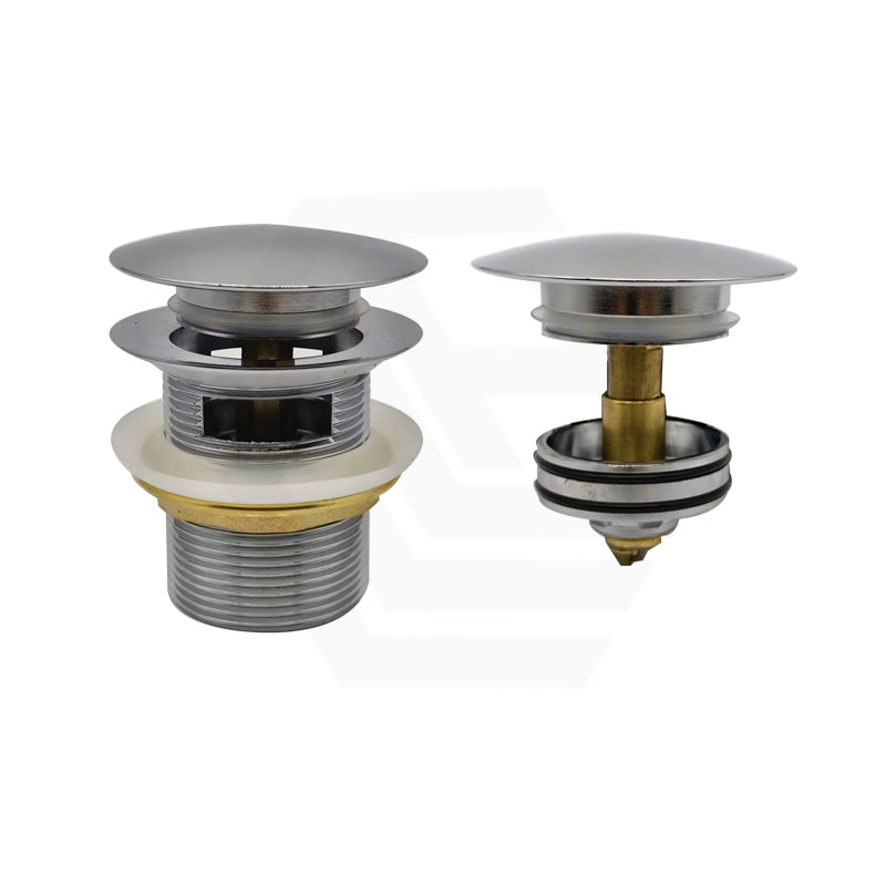 Lukka 40mm Bathtub Pop-Up Waste With Overflow Chrome