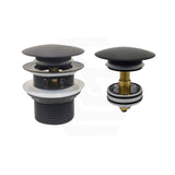 Lukka 40mm Bathtub Pop-Up Waste With Overflow Matt Black