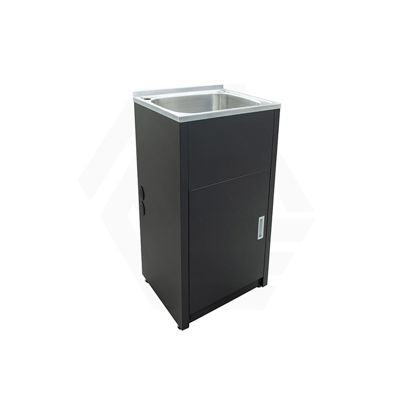 Lukka 35L 455/560mm Stainless Steel Freestanding Compact Laundry Tub & Cabinet Variant Color Available