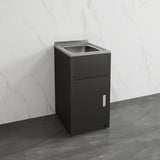Lukka 35L 455/560mm Stainless Steel Freestanding Compact Laundry Tub & Cabinet Variant Color Available
