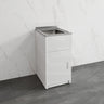 Lukka 35L 455/560mm Stainless Steel Freestanding Compact Laundry Tub & Cabinet Variant Color Available