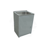 Lukka 45L 510/610mm Stainless Steel Freestanding Compact Laundry Tub & Cabinet Variant Color Available