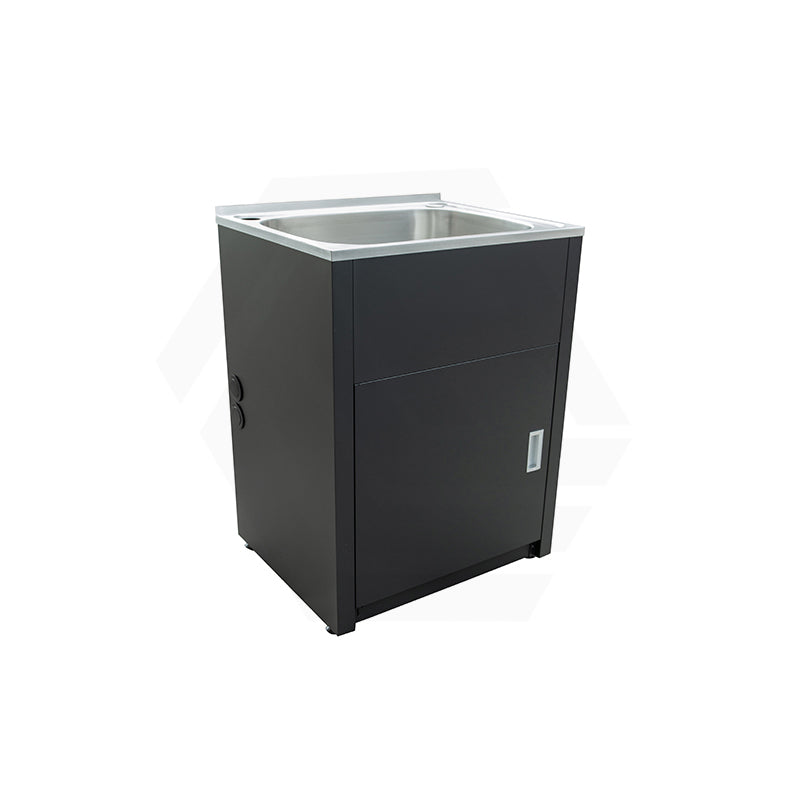 Lukka 45L 510/610mm Stainless Steel Freestanding Compact Laundry Tub & Cabinet Variant Color Available