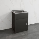 Lukka 45L 510/610mm Stainless Steel Freestanding Compact Laundry Tub & Cabinet Variant Color Available