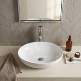 Lukka Carey Oval Above Counter Basin Ceramic 520x395x130mm - Variant Colour Available
