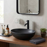 Lukka Carey Oval Above Counter Basin Ceramic 520x395x130mm - Variant Colour Available