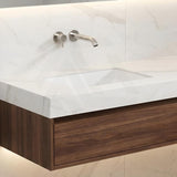 Lukka Undermount Ceramic Basin Rectangle 460x335x190mm - Gloss White