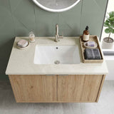 Lukka Rectangle Ceramic Undermount Basin 525x345x185mm - Gloss White