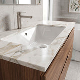 Lukka Rectangle Ceramic Undermount Basin 525x345x185mm - Gloss White