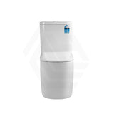 Lukka Devito 650×380×800mm Gloss White Wall Faced Tornado Rimless Quiet Flush Toilet Suite