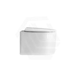 Lukka Devito 520x360x350mm White Tornado Rimless Flush Wall Hung Toilet Pan