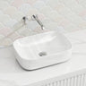 Lukka Ellips Ceramic Above Counter Basin No Overflow 460x325x137mm - Variant Colour
