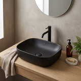 Lukka Ellips Ceramic Above Counter Basin No Overflow 460x325x137mm - Variant Colour
