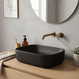 Lukka Ellips Ceramic Above Counter Basin No Overflow 460x325x137mm - Variant Colour