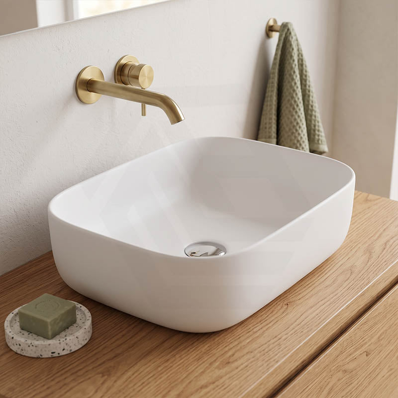 Lukka Ellips Ceramic Above Counter Basin No Overflow 460x325x137mm - Variant Colour