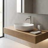 Lukka Ellips Oval Above Counter Ceramic Basin 490x350x140mm - Colour Available
